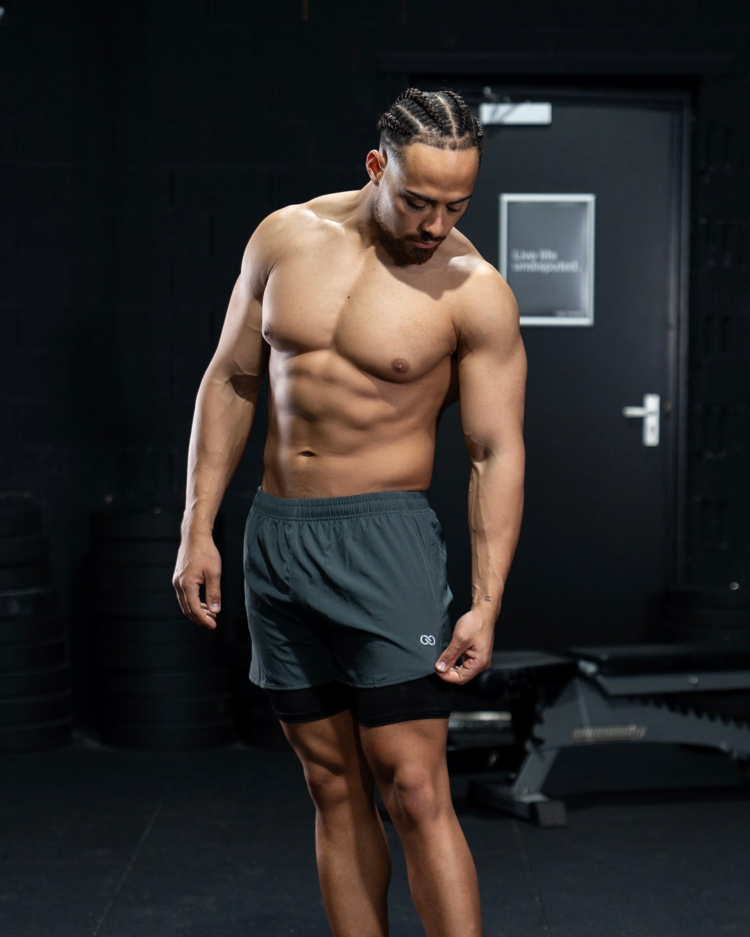 Compression Short Grey