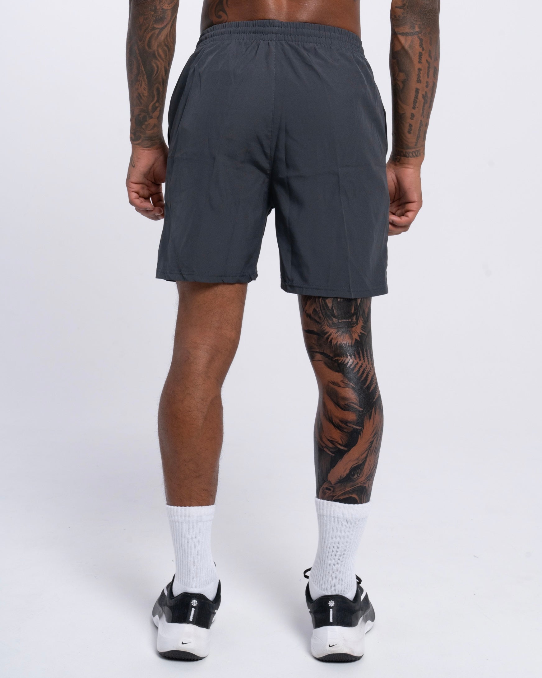 Track Short Grey