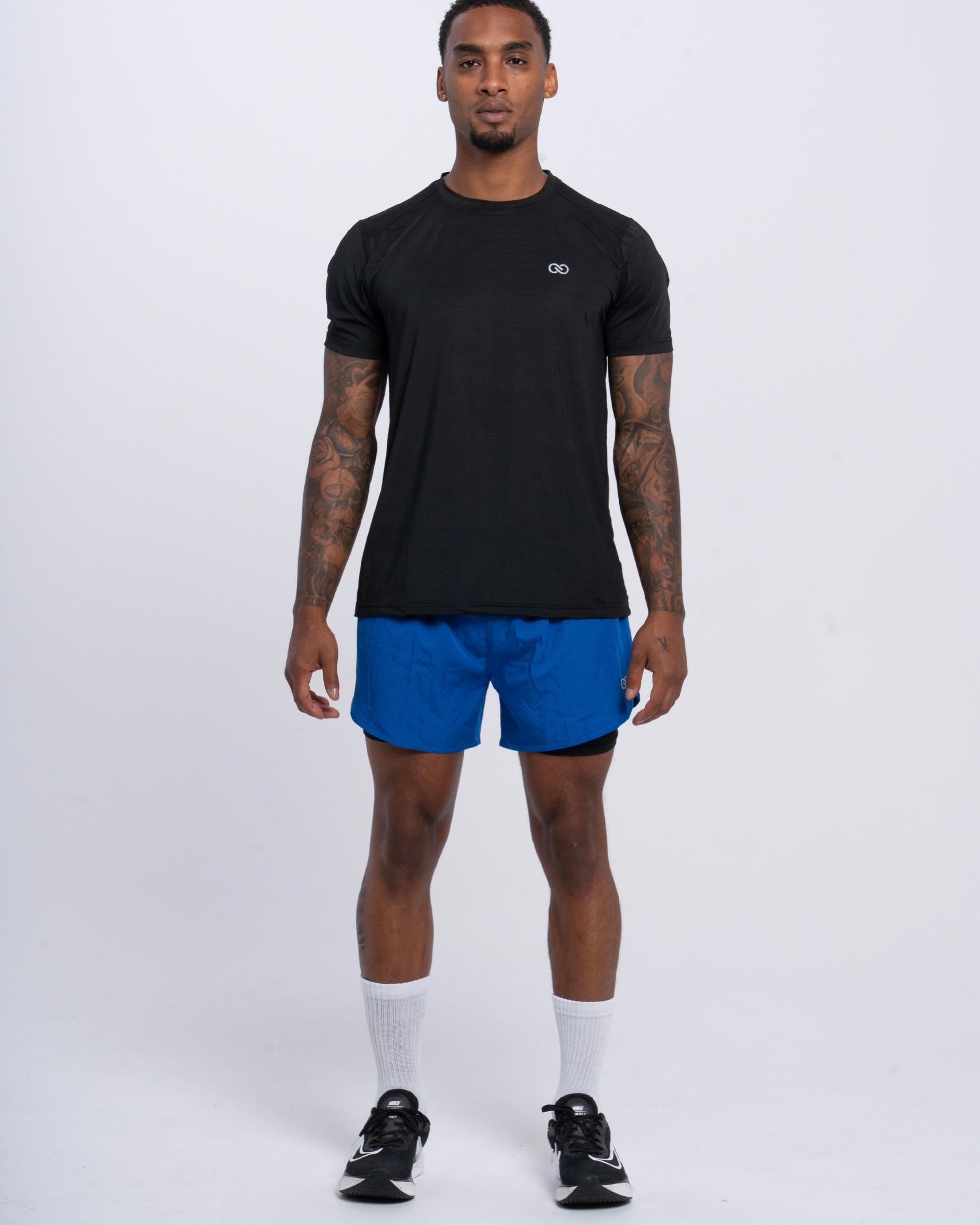 Compression Short Blue
