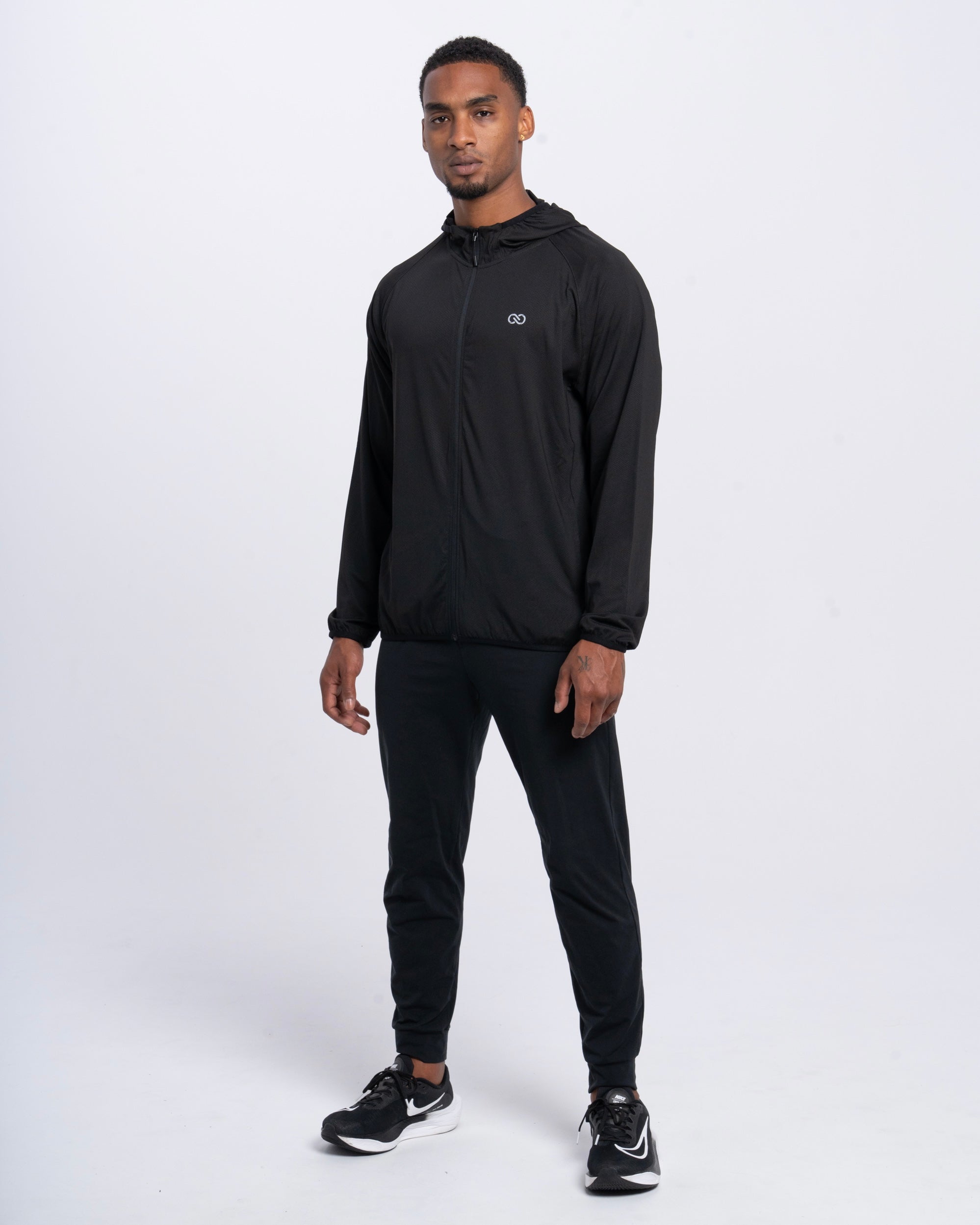 Essential Wind Jacket Black