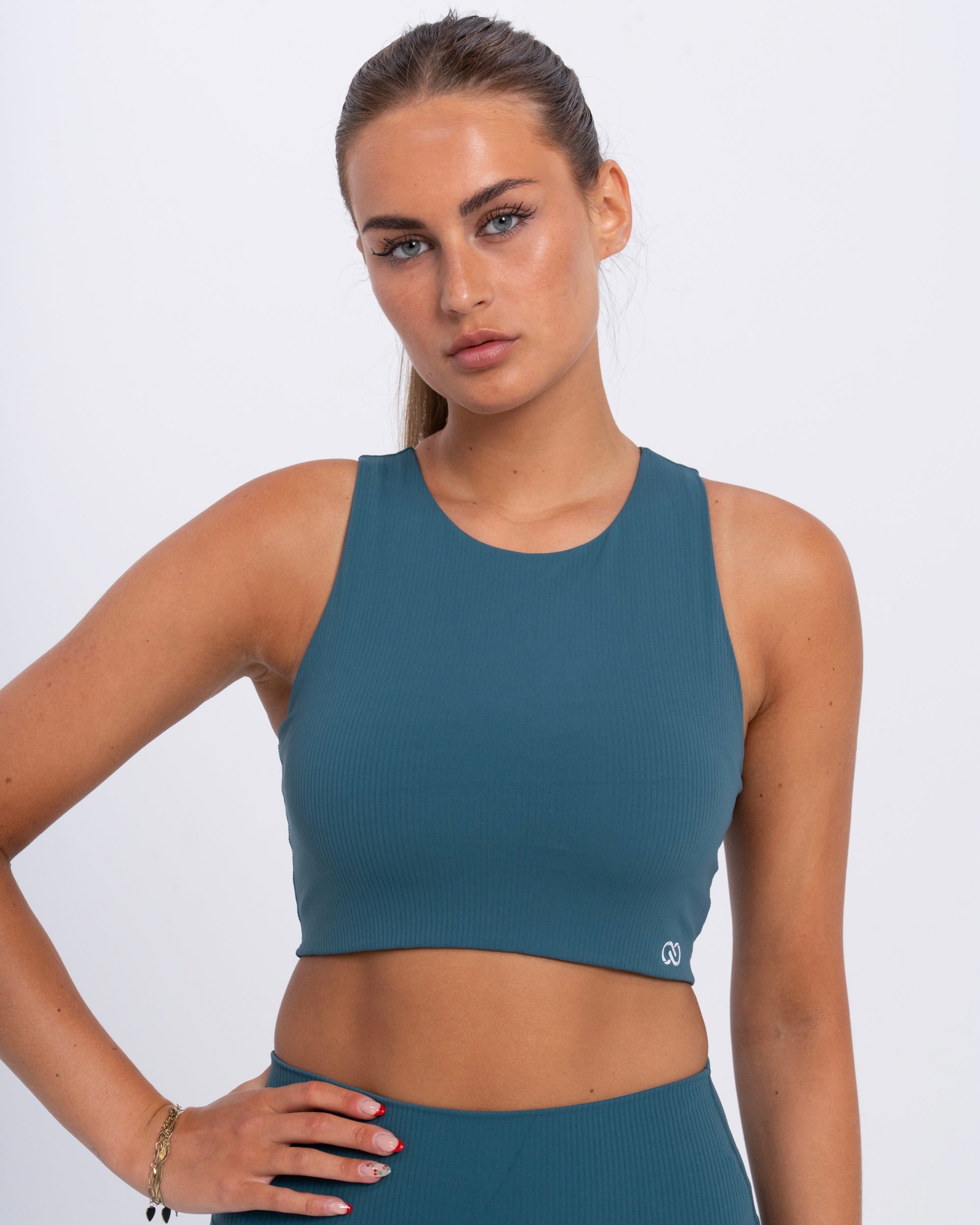 Empower Seamless Top Green