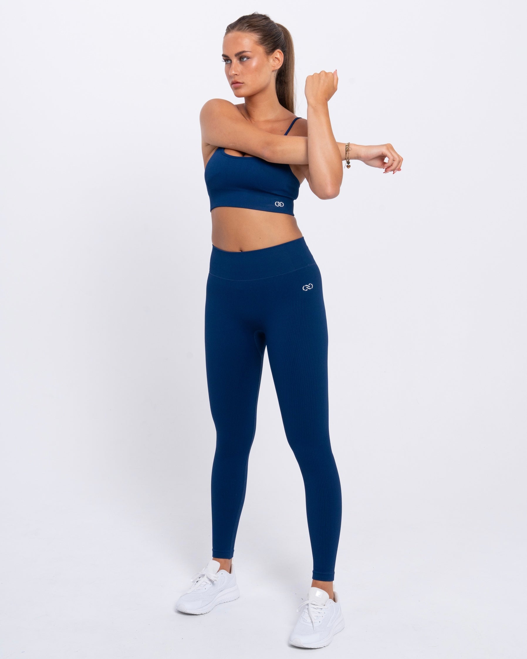 ZenithFit Active Leggings Dark Blue