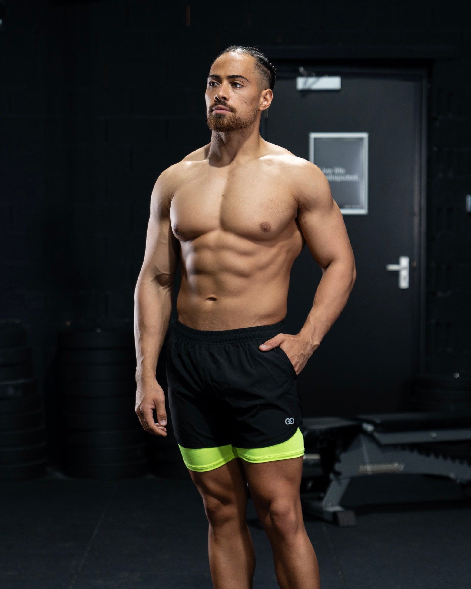 Compression Short Black