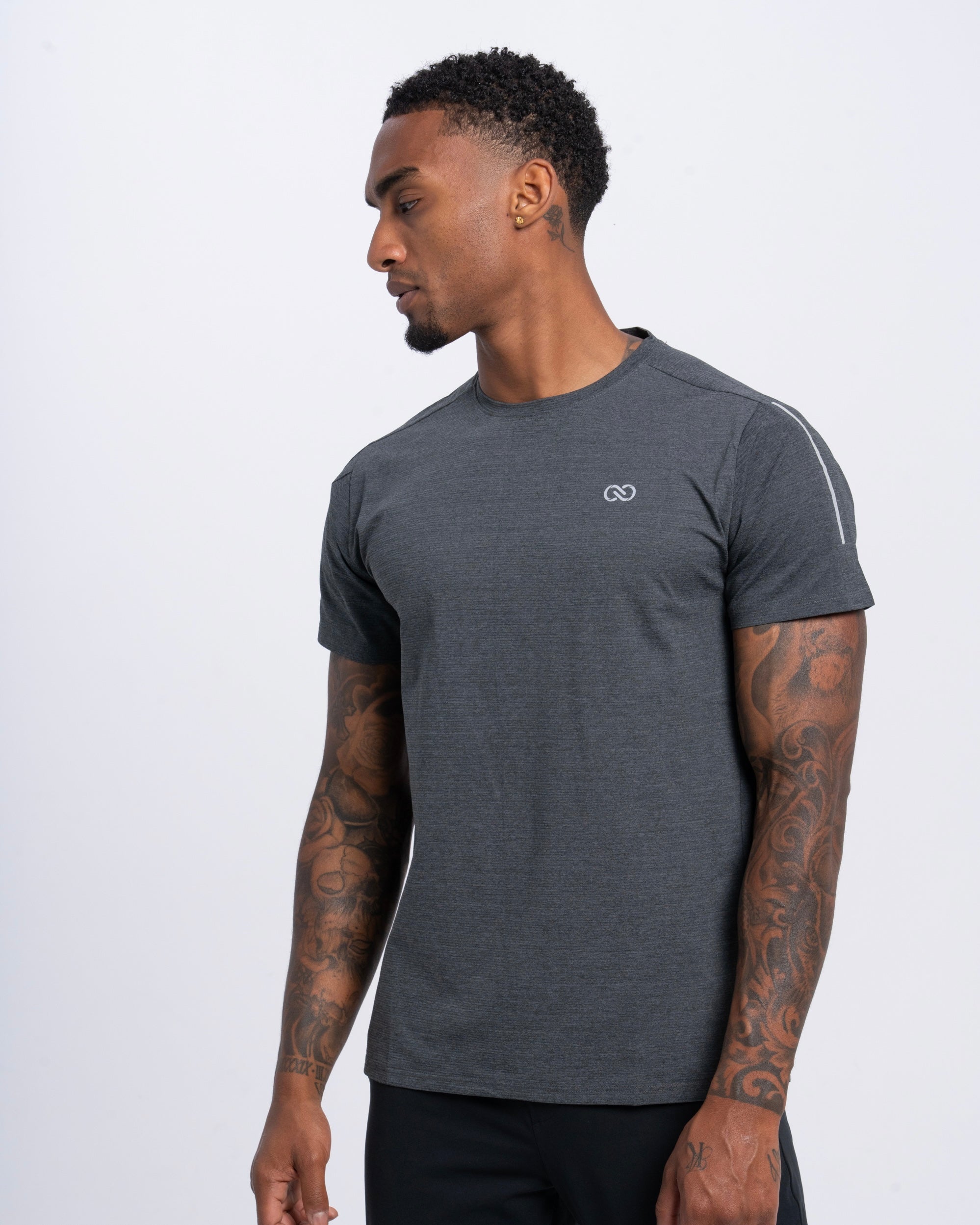 Velocity T-shirt Dark Grey