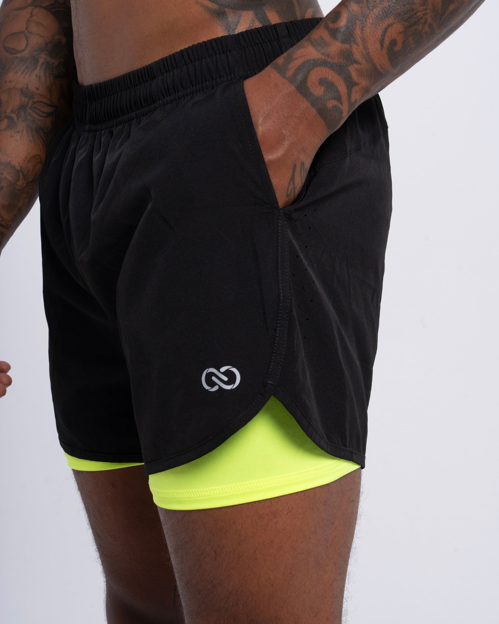 Compression Short Black
