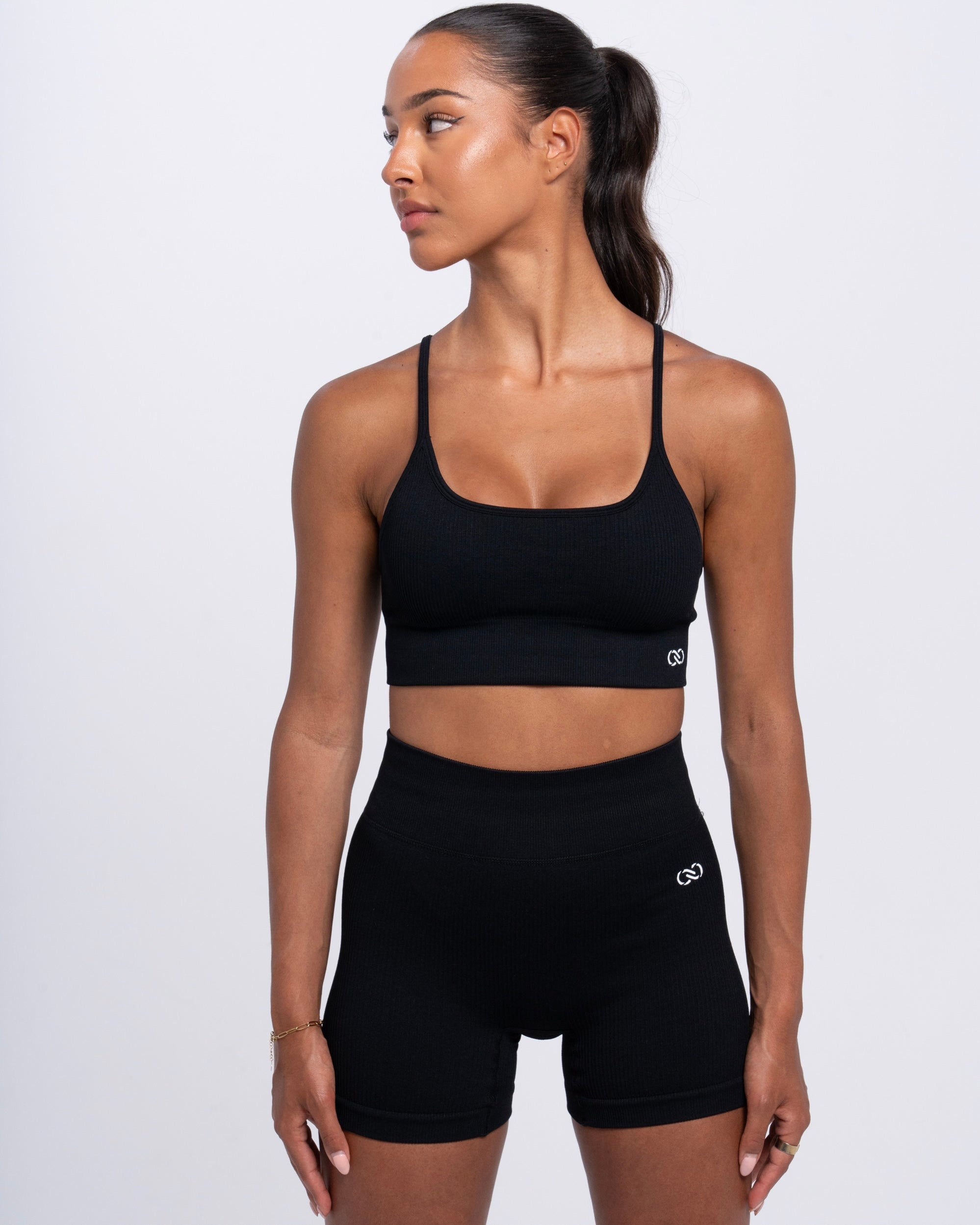 ZenithFit Active Bra Black
