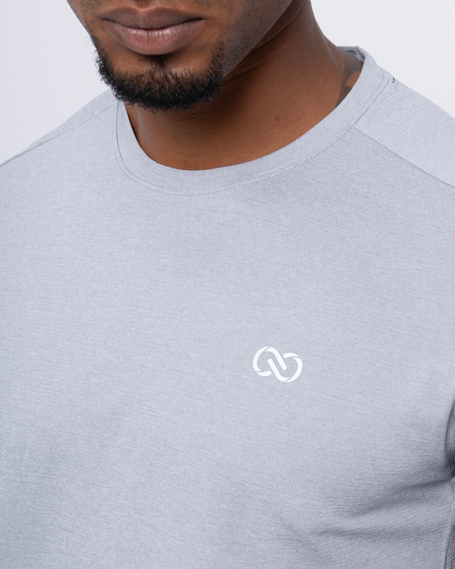 Velocity T-shirt Light Grey