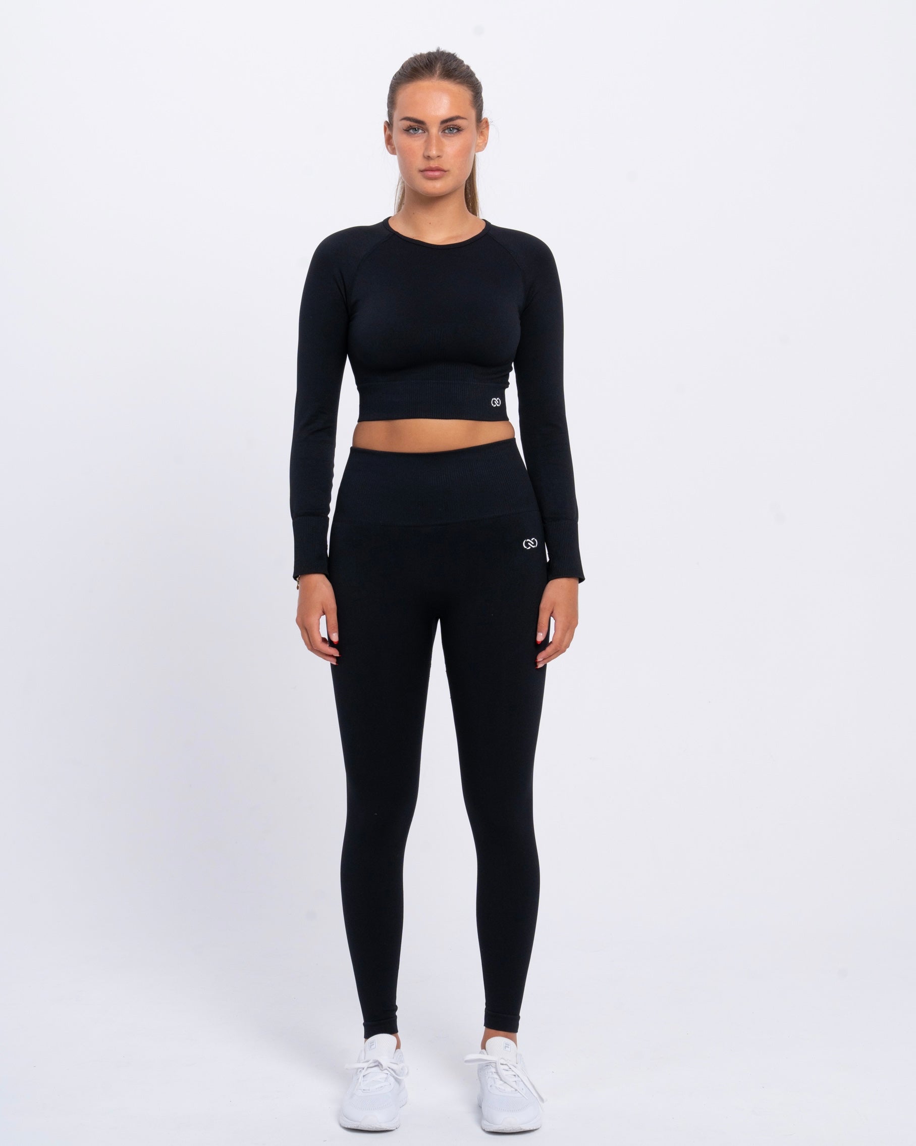 Yoga Attire Long Leggings Black