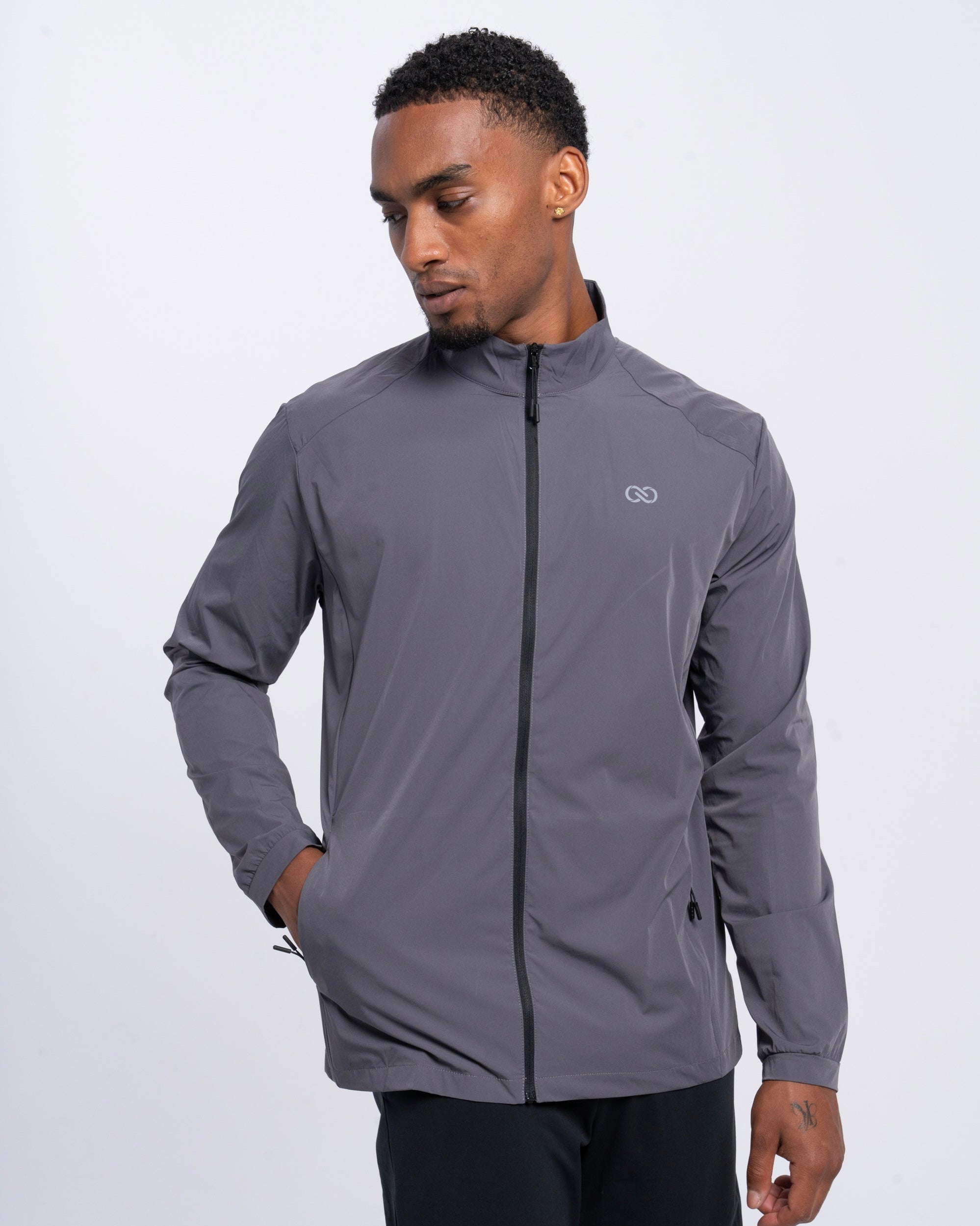 Track Jacket Grey
