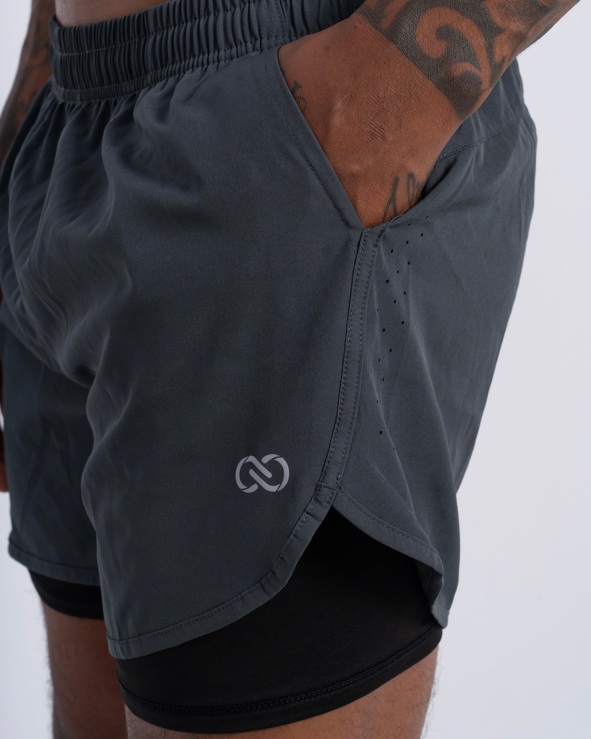 Compression Short Grey