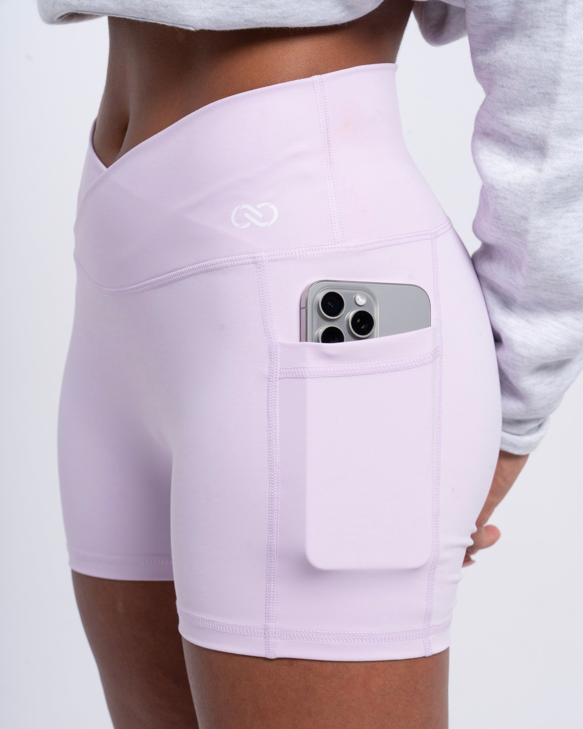 Elevate Pocket Shorts Purple