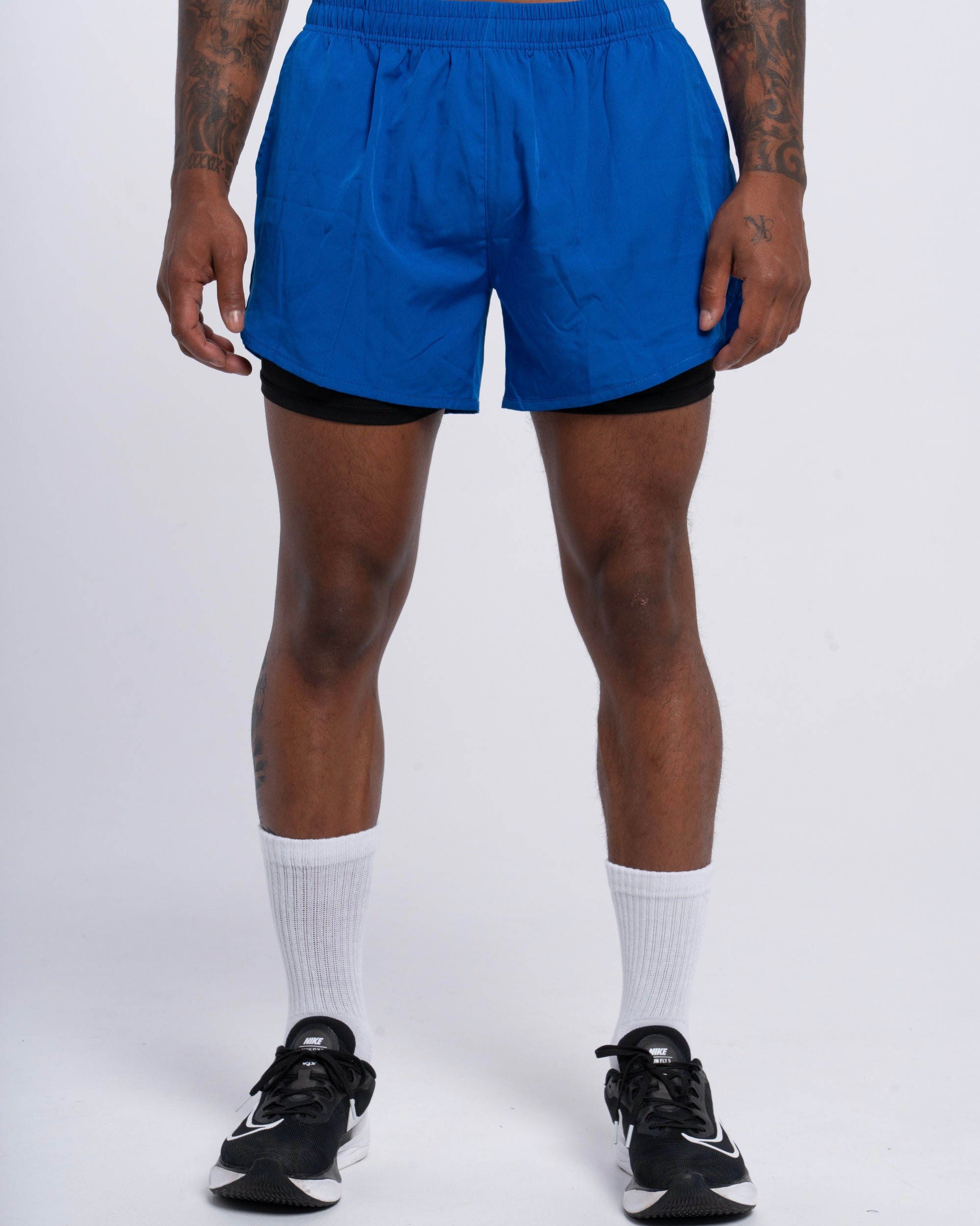 Compression Short Blue