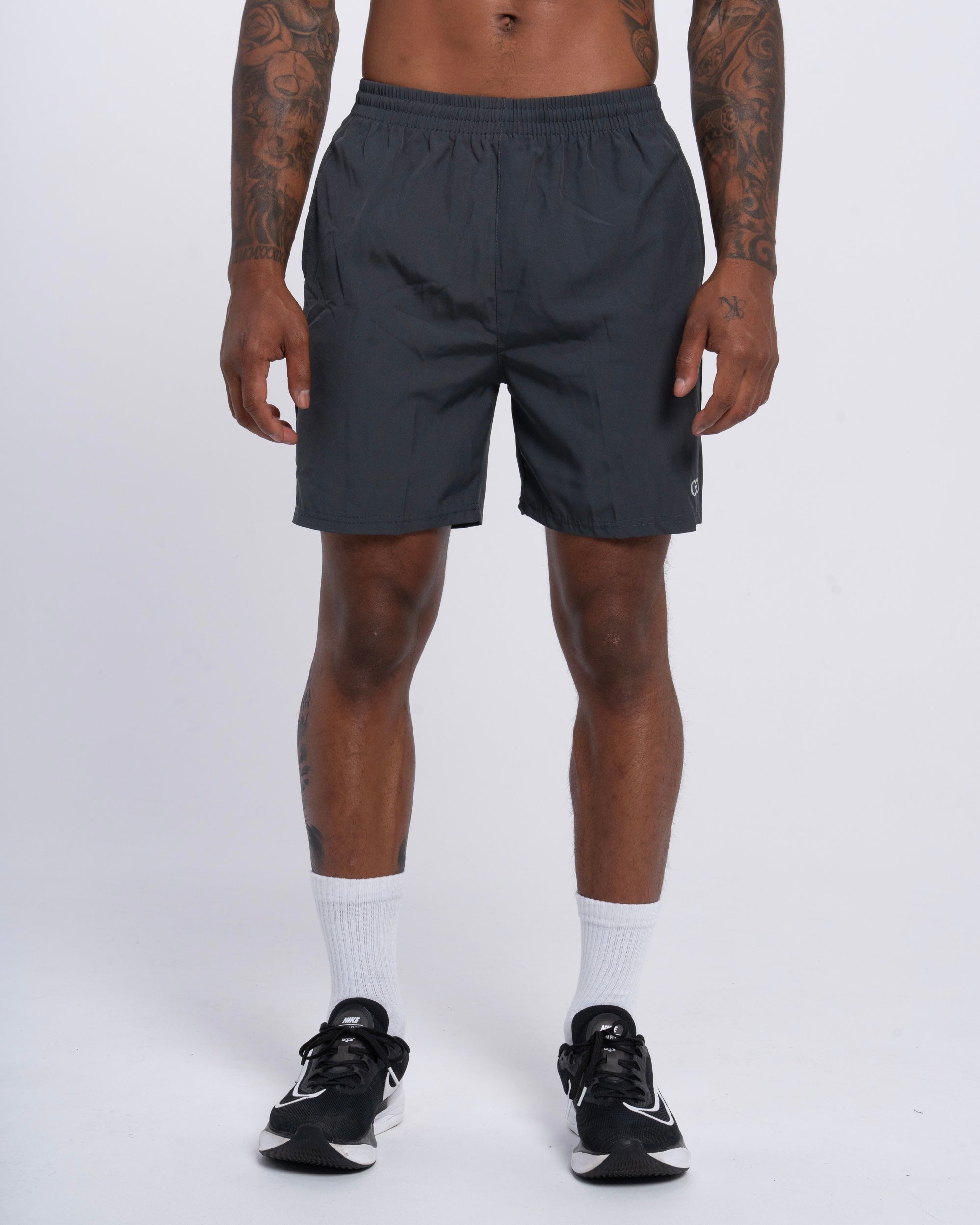 Track Short Grey
