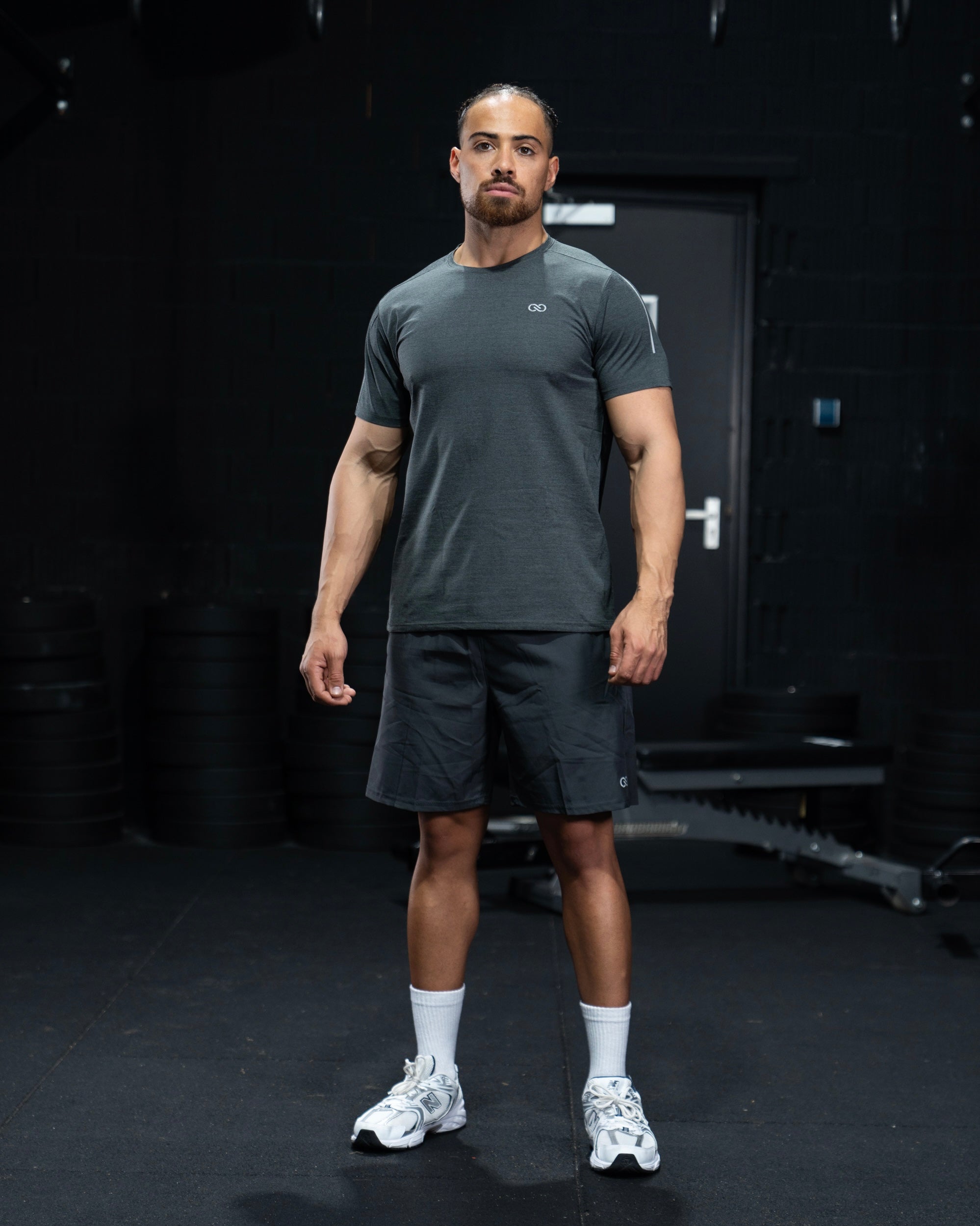 Velocity T-shirt Dark Grey