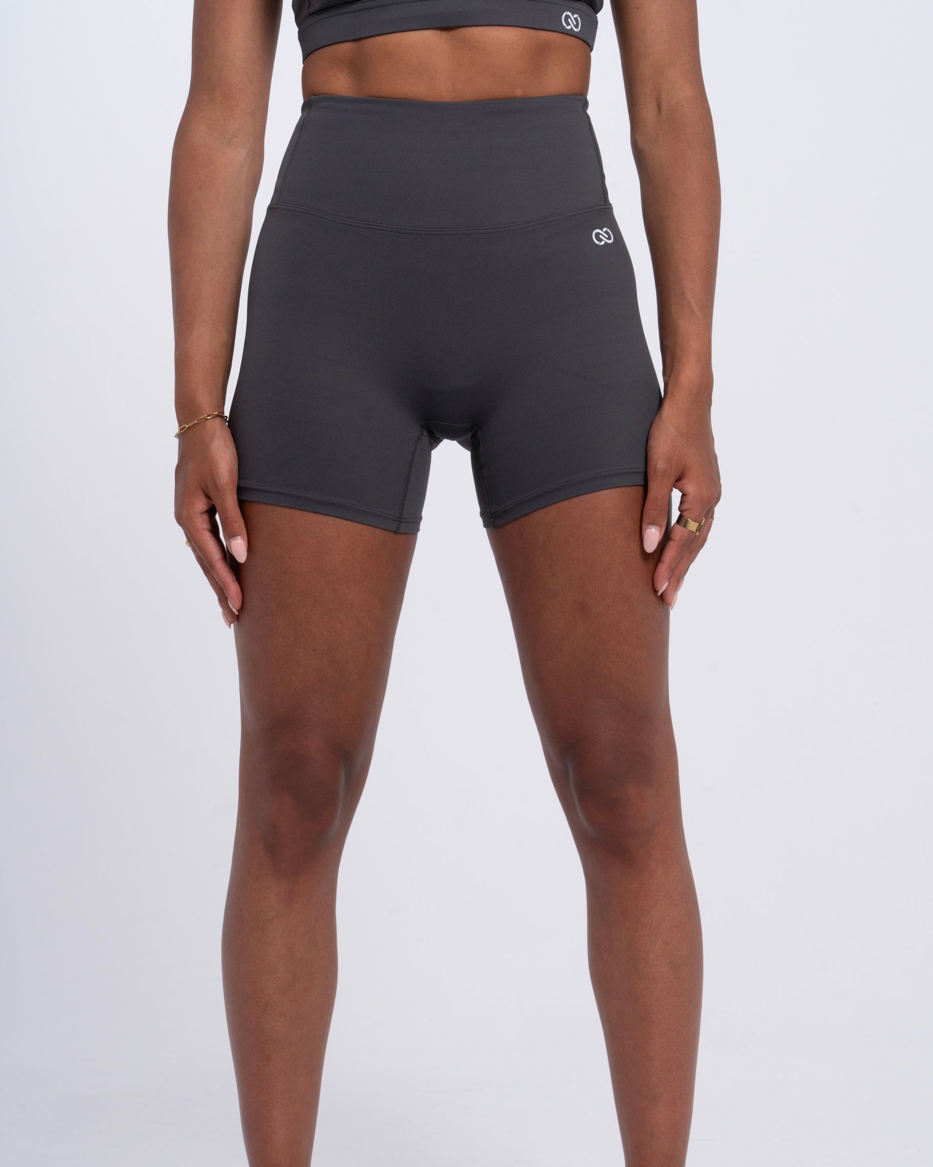 Divine Scrunch Short Grey