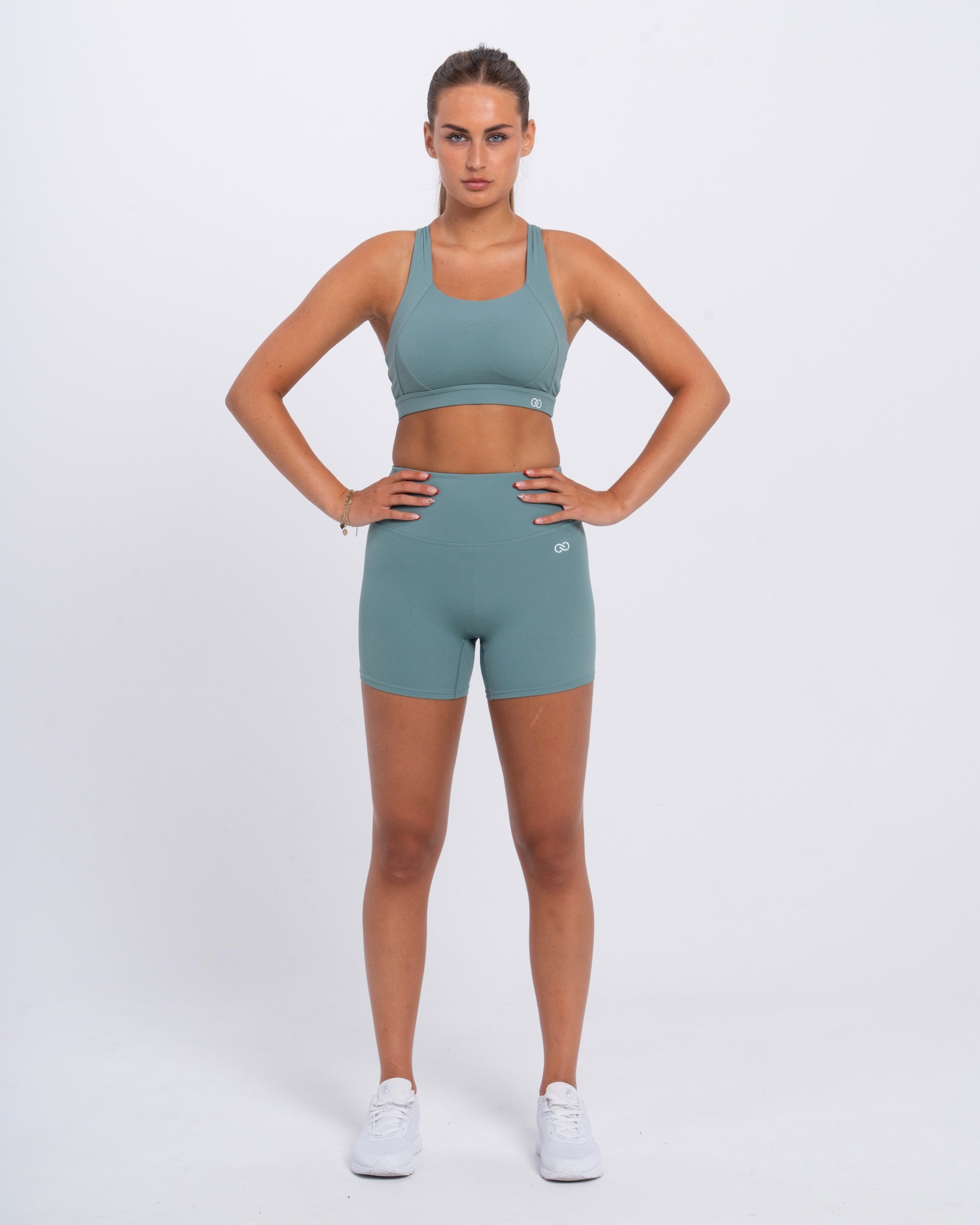 Divine Scrunch Short Green