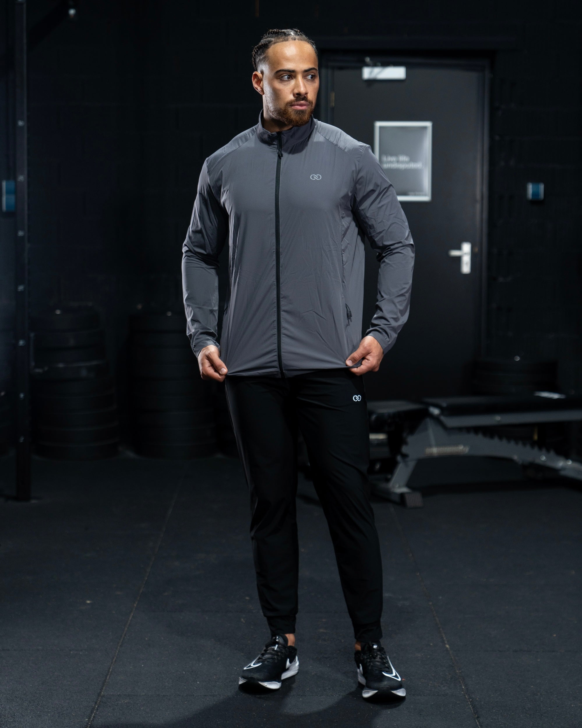 Track Jacket Grey
