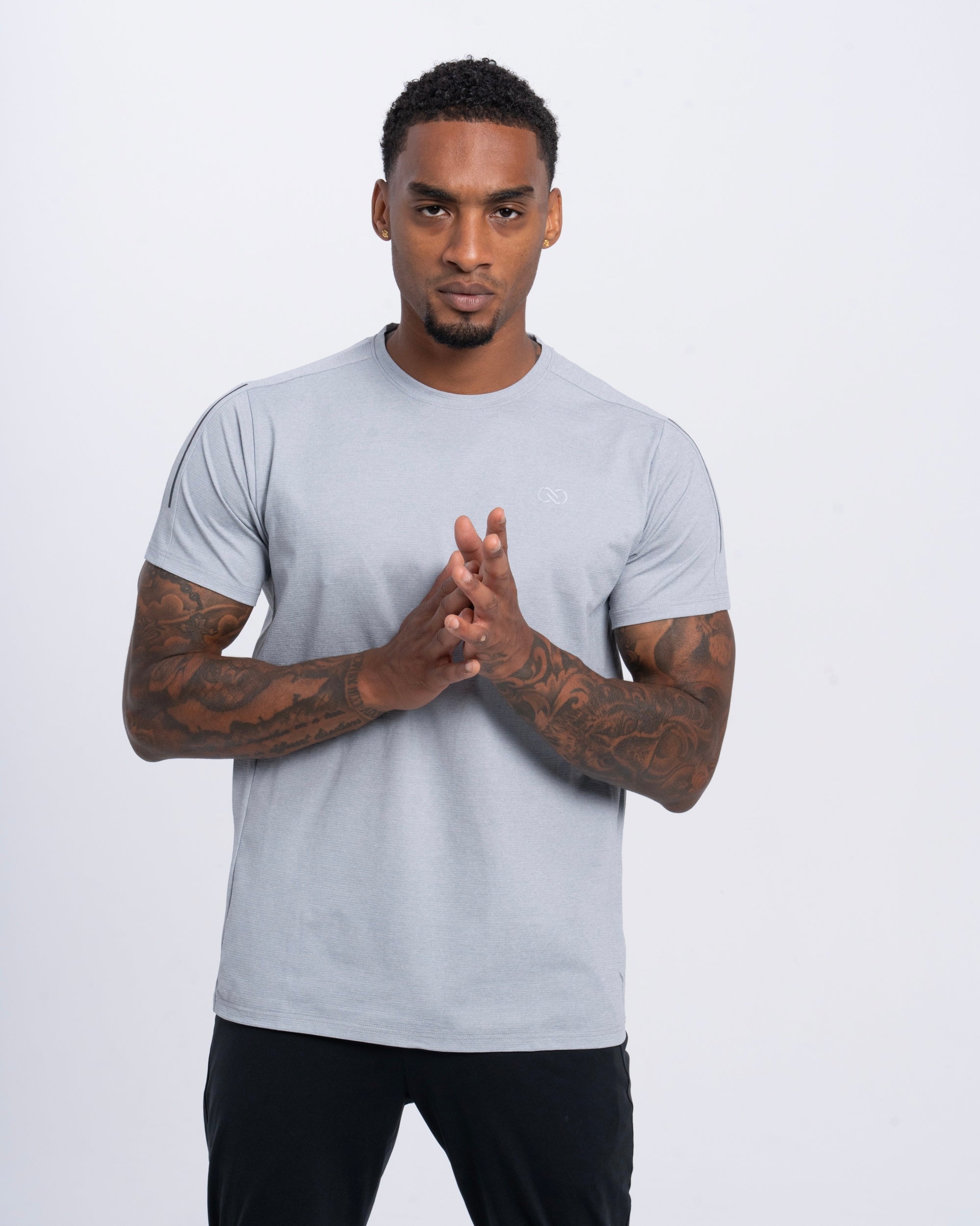 Velocity T-shirt Light Grey