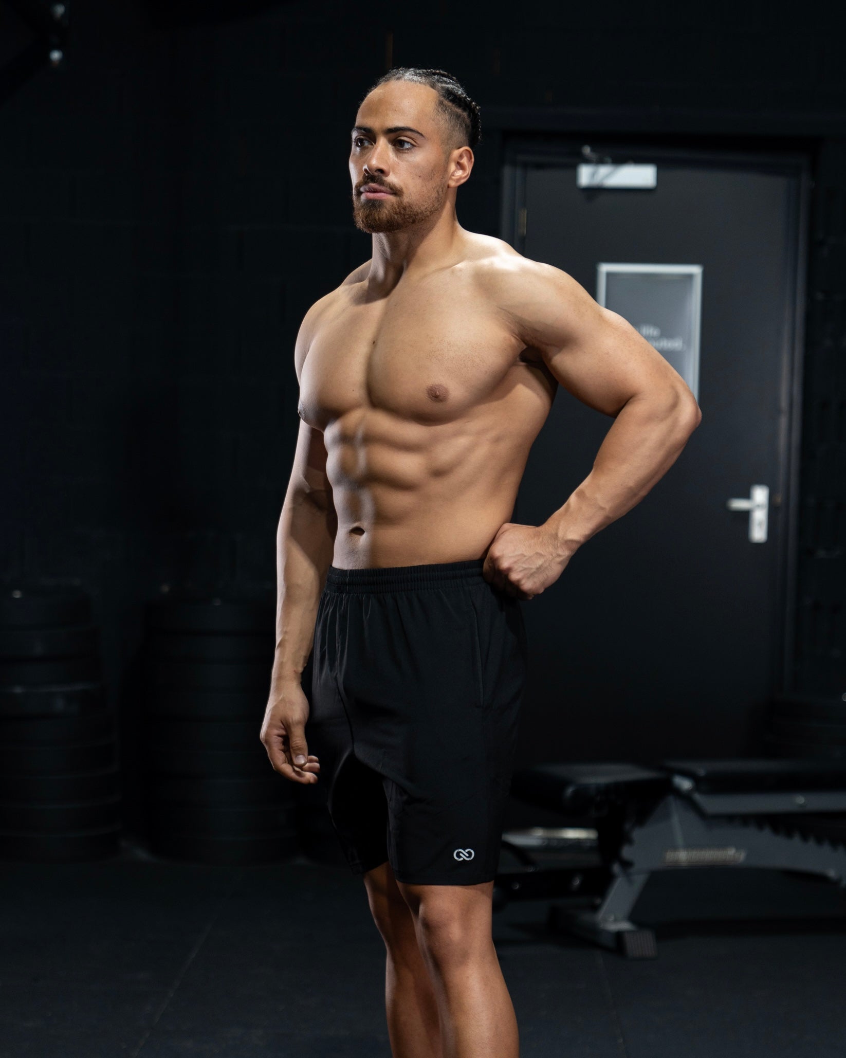 Track Short Black
